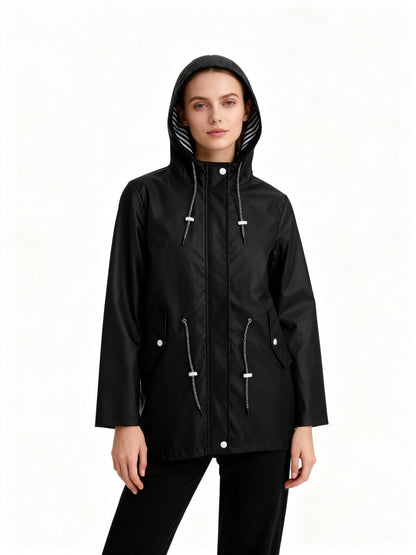Women's Hooded Rain Jacket - image 4