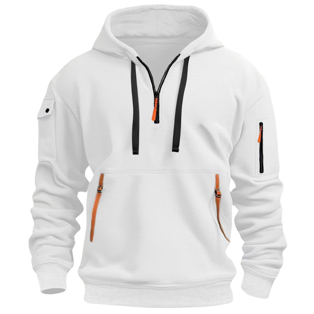 Men's Casual Hoodie with Zip Pockets - image 7
