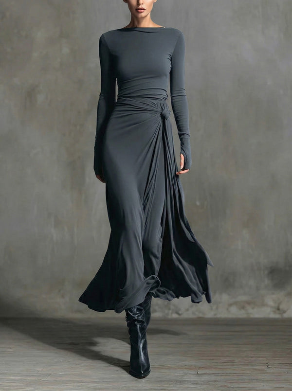 Naomie | Maxi Dress with Side Knot