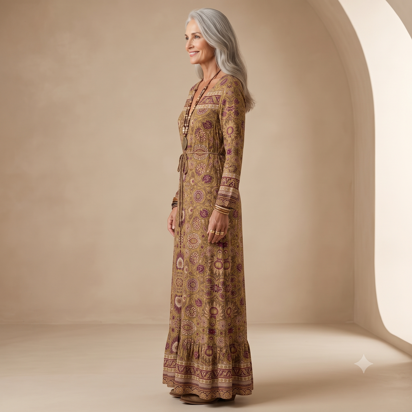 Nicole | Relaxed Bohemian Style Dress