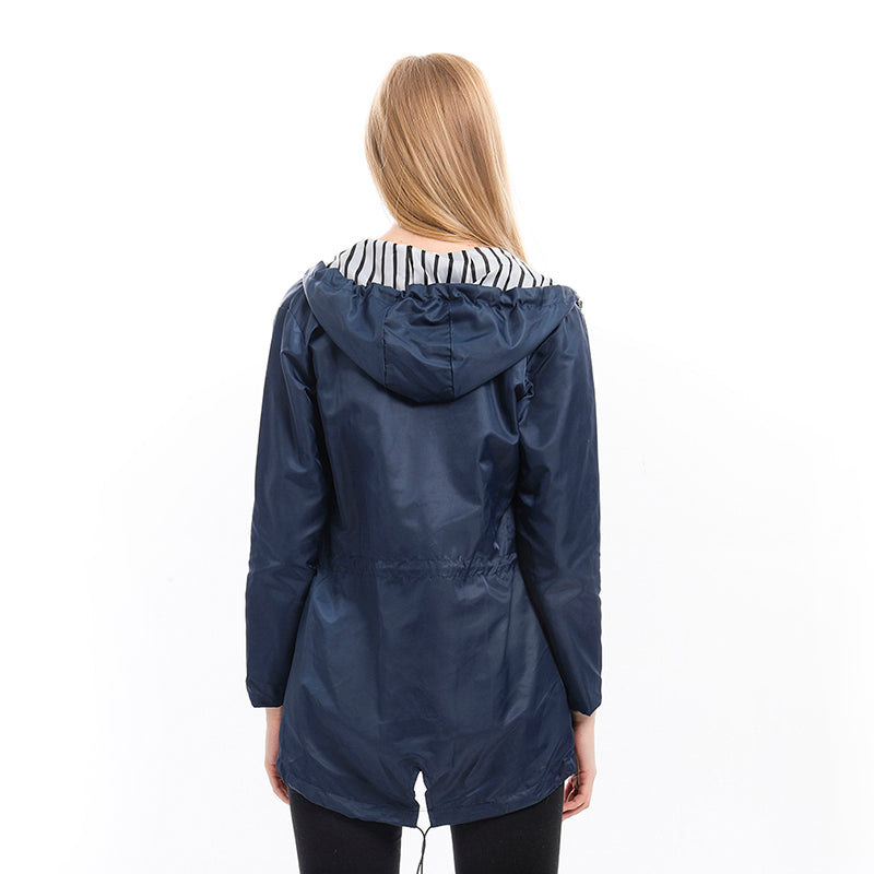 Women's Hooded Mac Raincoat - image 2
