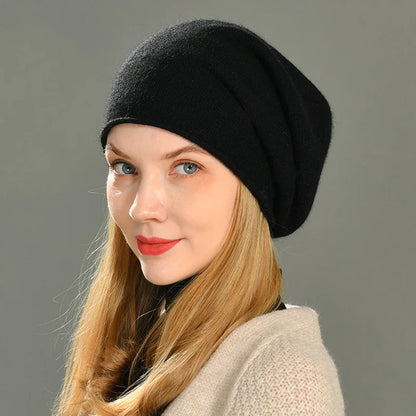 Women's Cashmere Look Beanie Hat - image 4