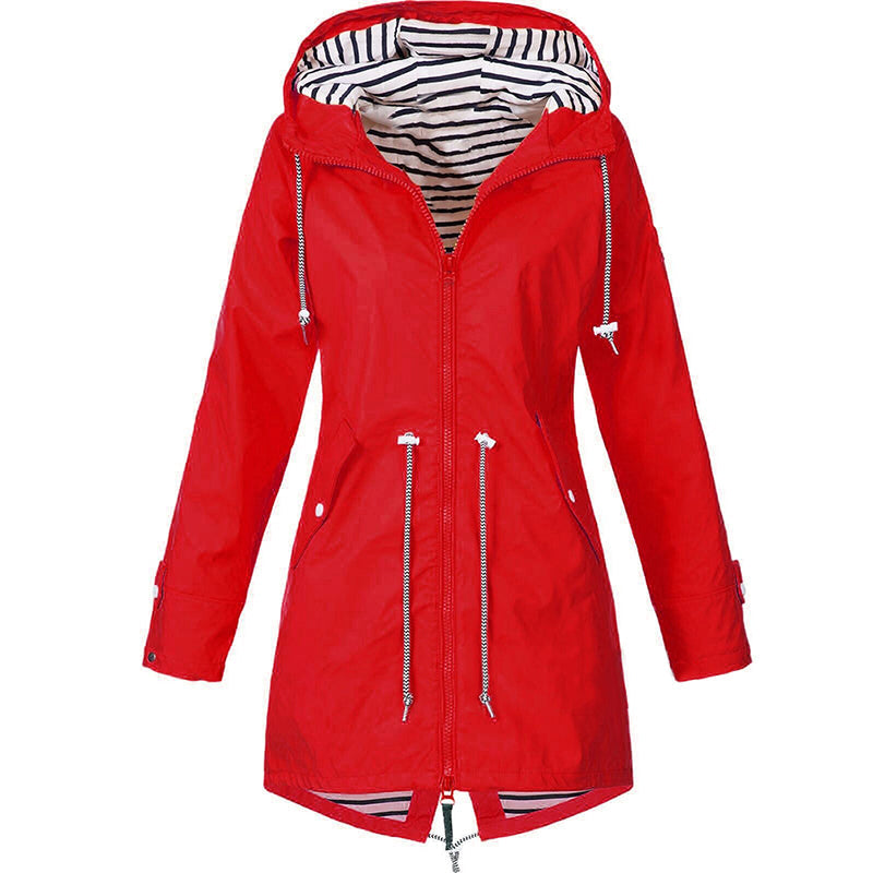 Women's Hooded Mac Raincoat - image 5