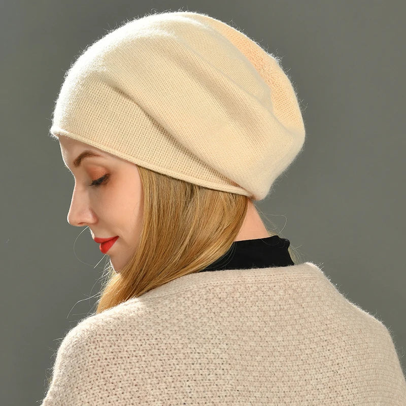 Women's Cashmere Look Beanie Hat - image 3
