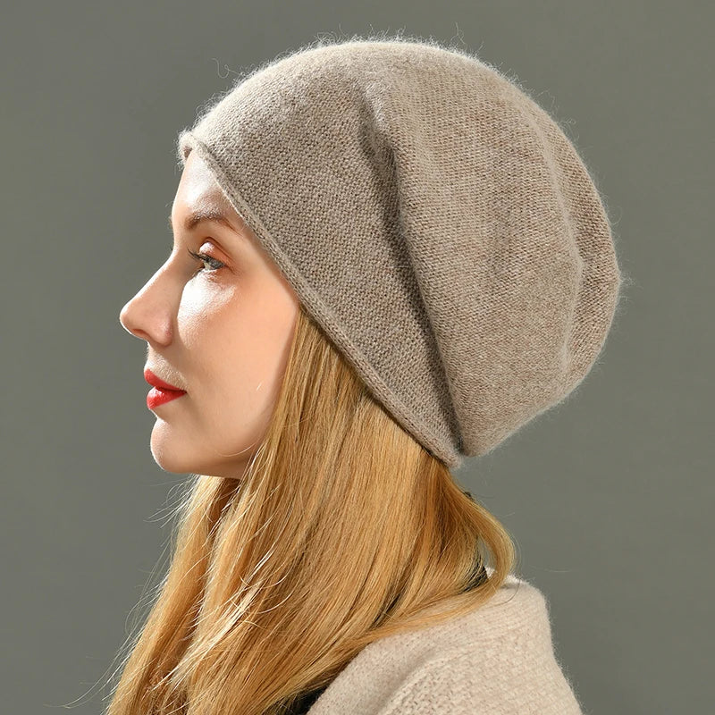 Women's Cashmere Look Beanie Hat - image 1