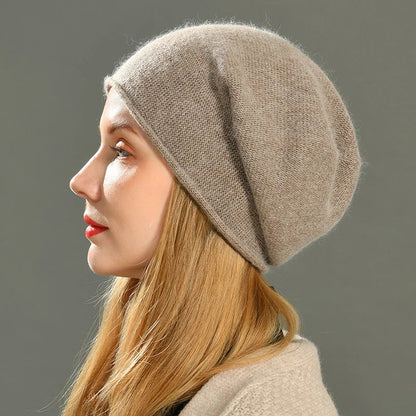 Women's Cashmere Look Beanie Hat - image 1