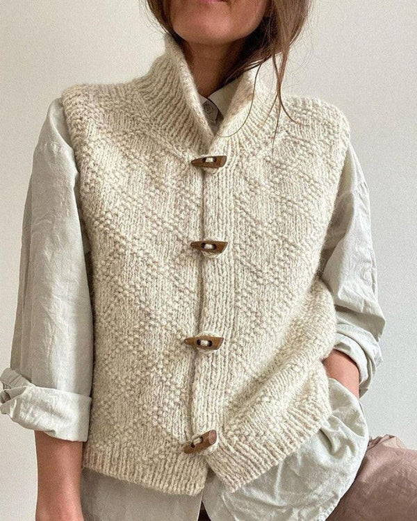 Women's Sleeveless Knit Gilet - image 1