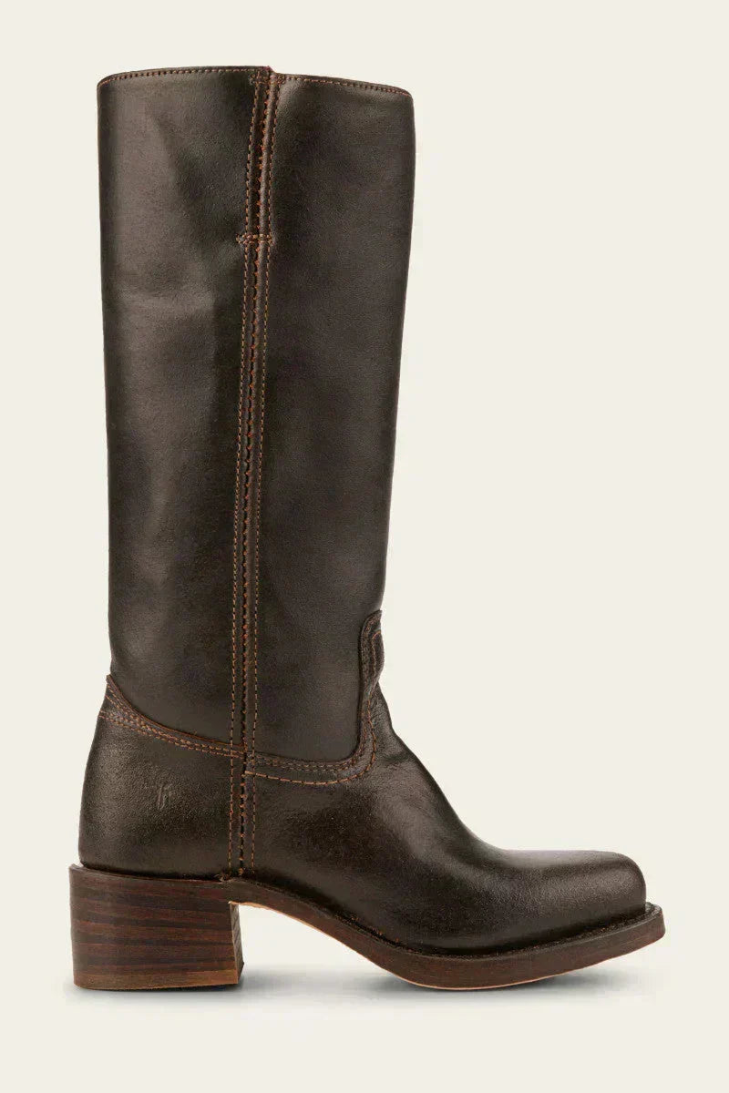 Women's Mid-Calf Boots with Block Heel - image 10