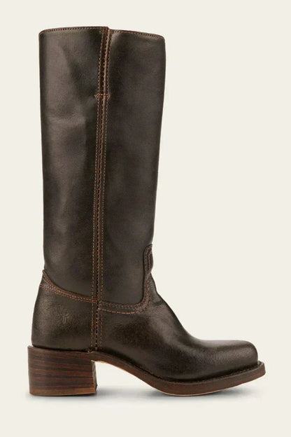 Women's Mid-Calf Boots with Block Heel - image 10