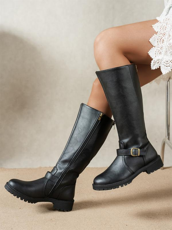 Women's Casual Boots with Wide Toe Shape - image 1