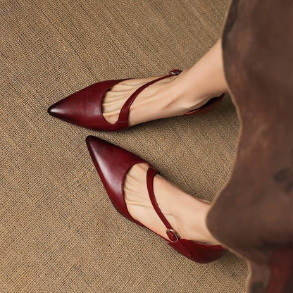 Diana | Elegant Crossover Strap Heels