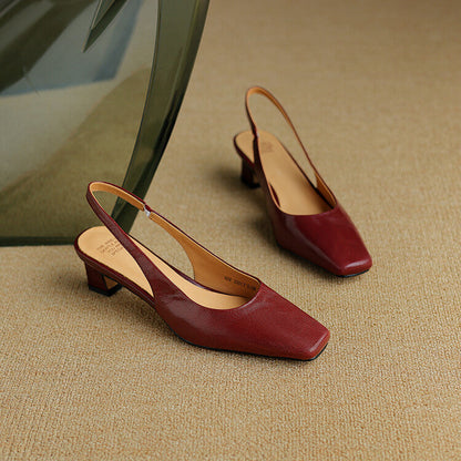 Marion Reeve | Refined Slingback Heels