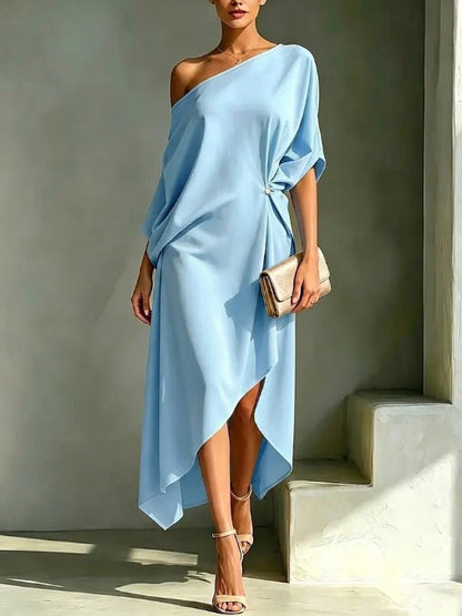 Calla | Elegant Asymmetric Dress for Women