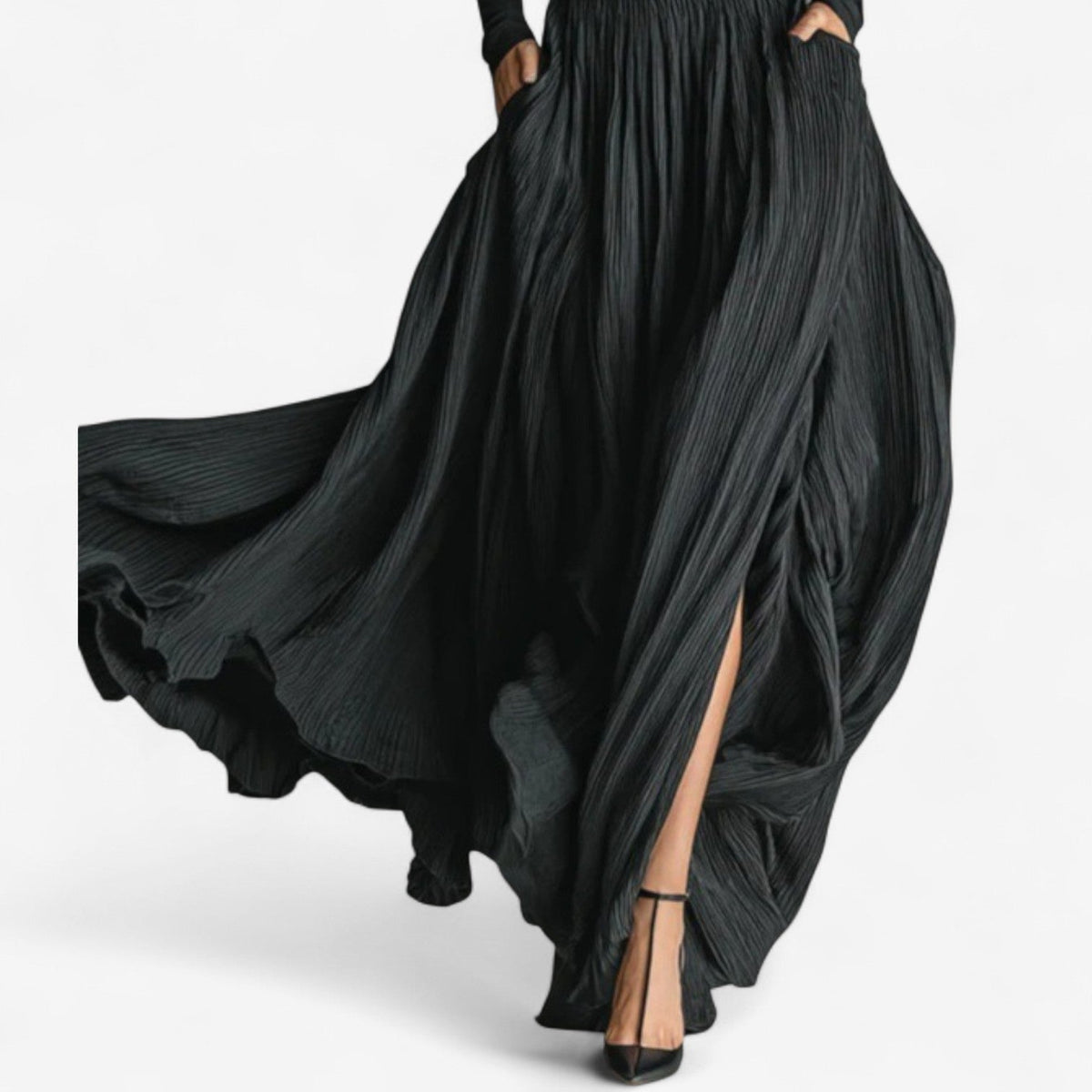Rachel | High-Waisted Maxi Dress