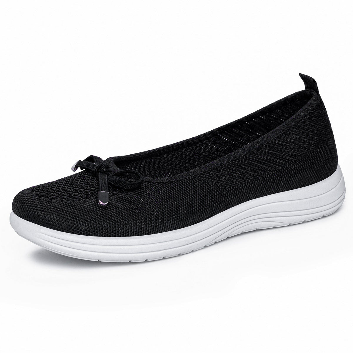 AMELIE - Knit Horsebit Slip-Ons