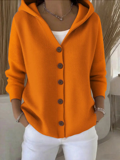 Rocío | Knitted Hooded Jacket