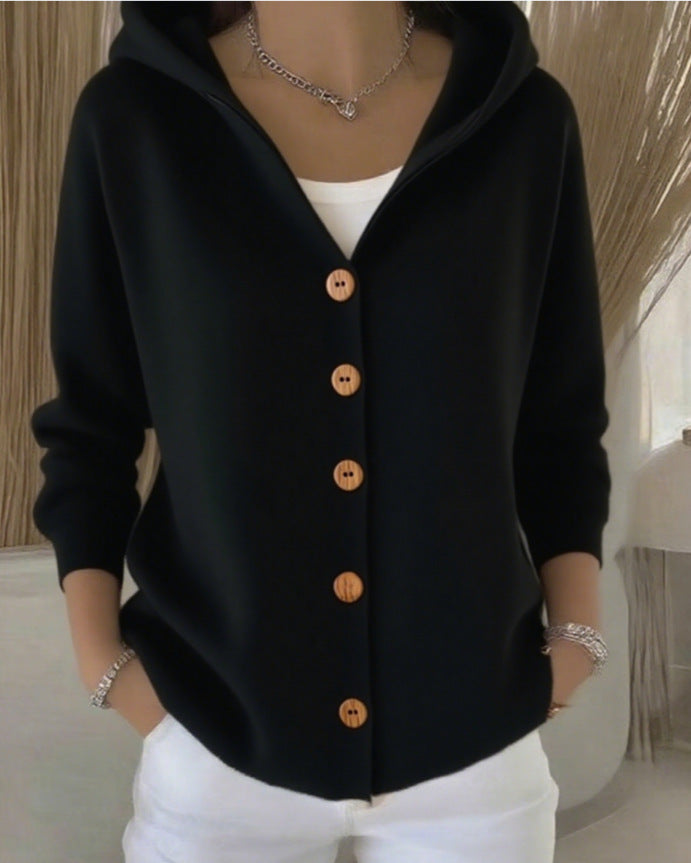 Rocío | Knitted Hooded Jacket