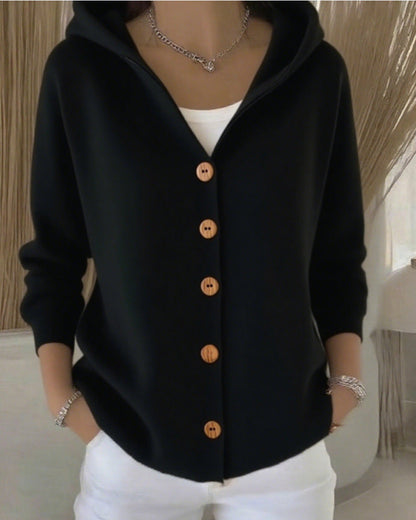 Rocío | Knitted Hooded Jacket