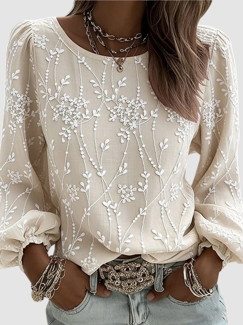 SERENA | EMBROIDERED BLOUSE