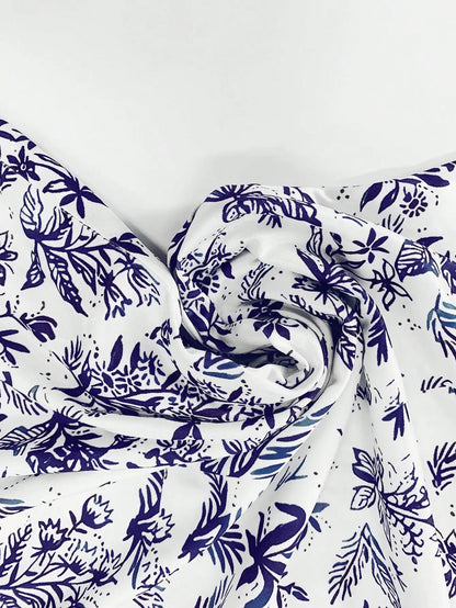 Colette | Floral Spaghetti-Strap Mini Dress