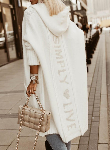 Women's Knee-Length Longline Coat - image 5