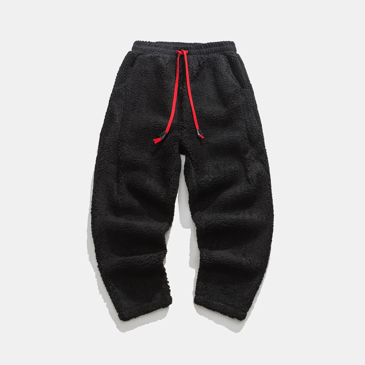 Men's Fleece Look Joggers with Drawstring Waist - image 6