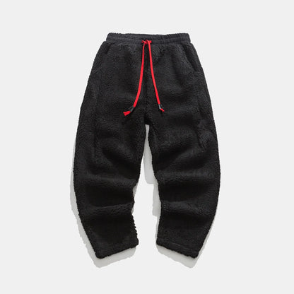 Men's Fleece Look Joggers with Drawstring Waist - image 6