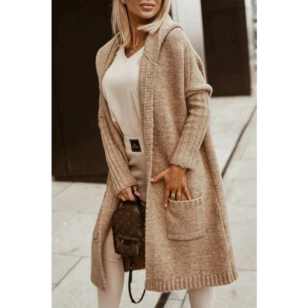 Women's Knee-Length Longline Coat - image 1