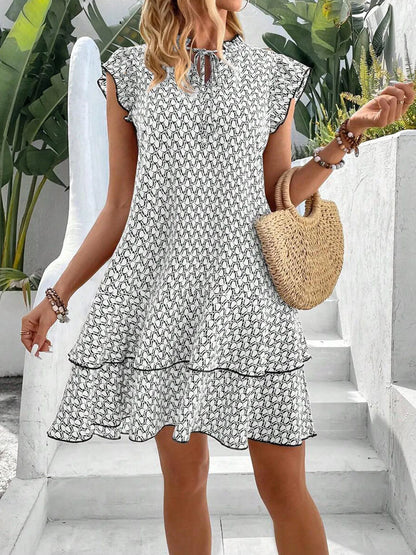 Hattie | Flowing Tiered Ruffle Dress