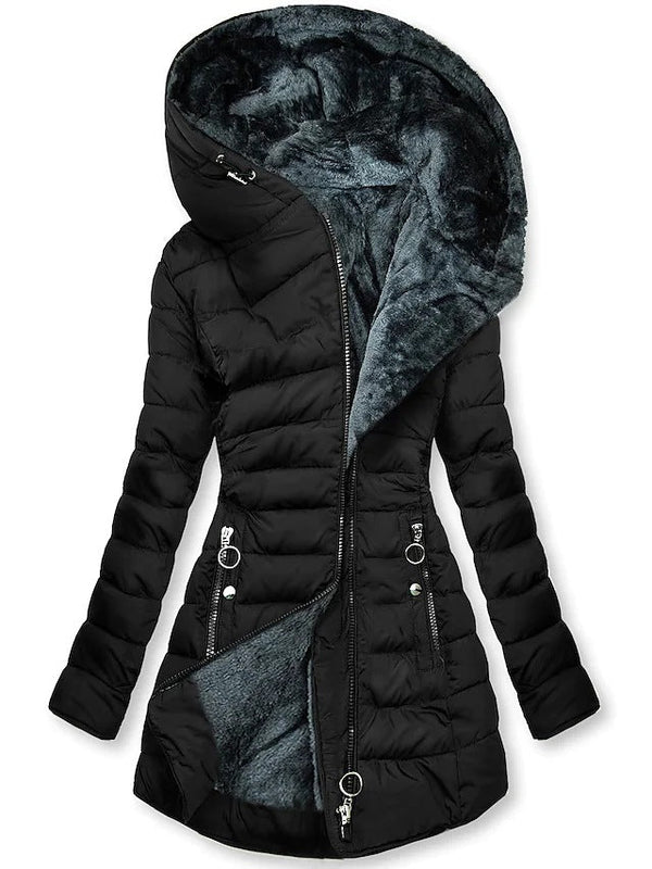 Women's Black Coat - image 1