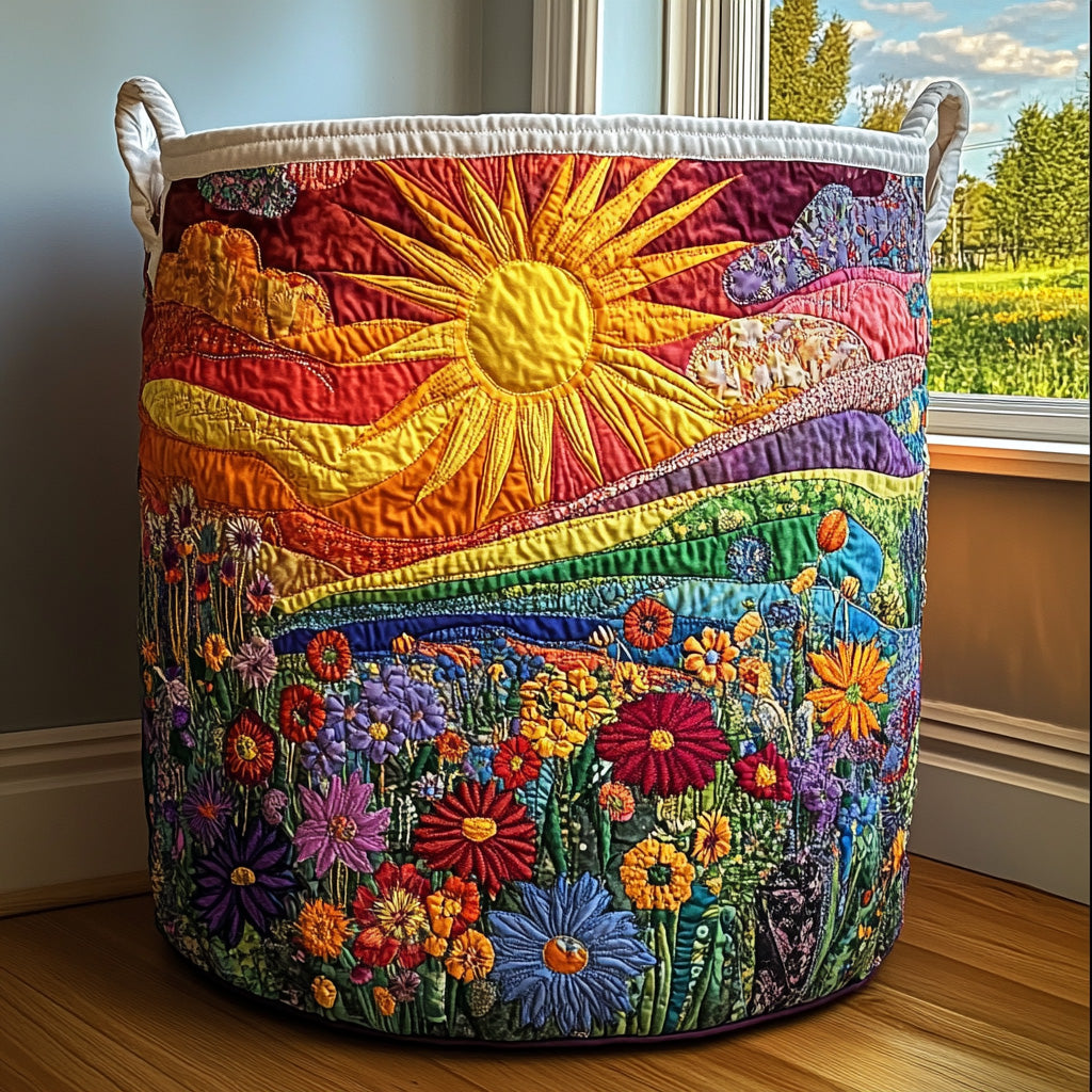 Amelia | Hand Quilted Basket