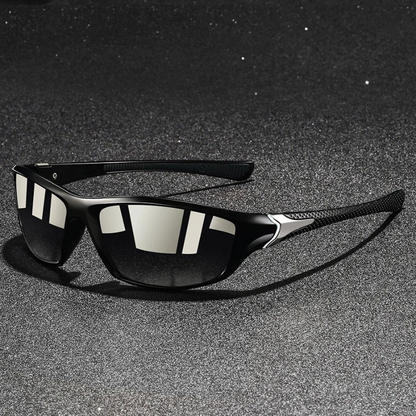 Men's Wraparound Sport Sunglasses with Arm Grips - image 6