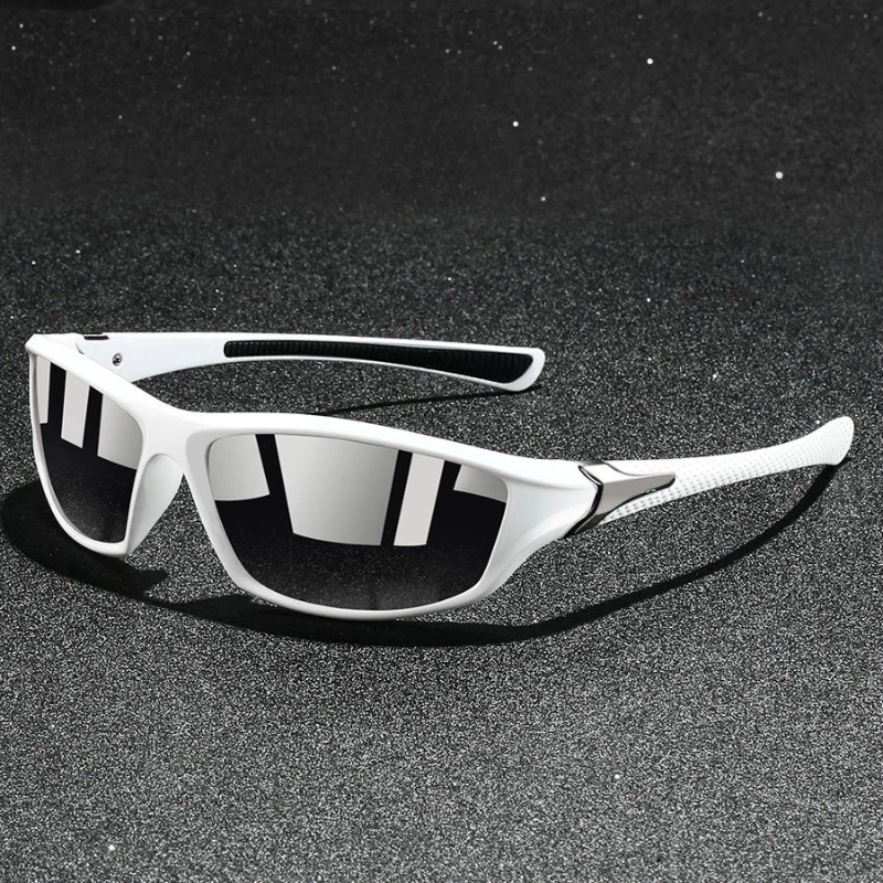 Men's Wraparound Sport Sunglasses with Arm Grips - image 7