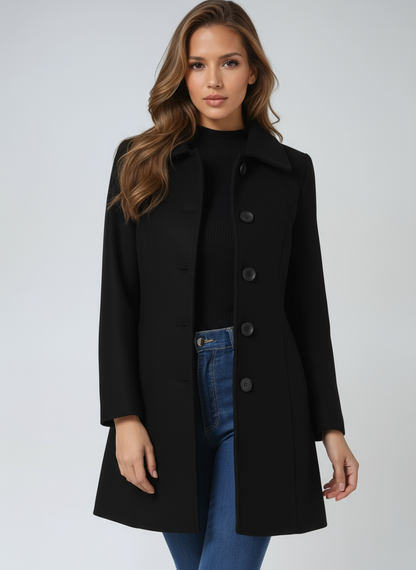 Women's Single-Breasted Trench Coat - image 1