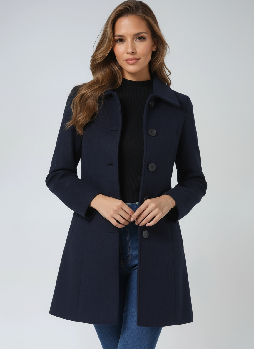 Women's Single-Breasted Trench Coat - image 10