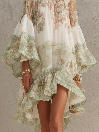 Isabella | Ruffle Hem Mini