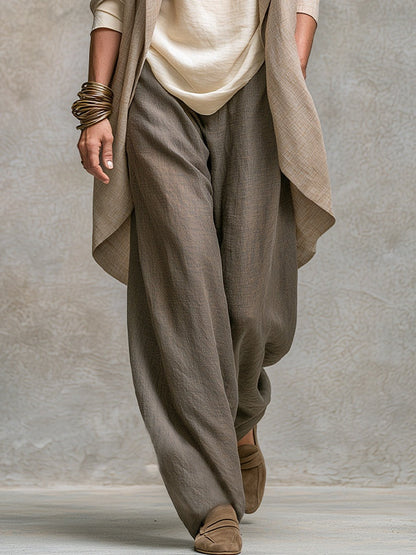 Women's Three-Piece Set in Beige Grey - image 5