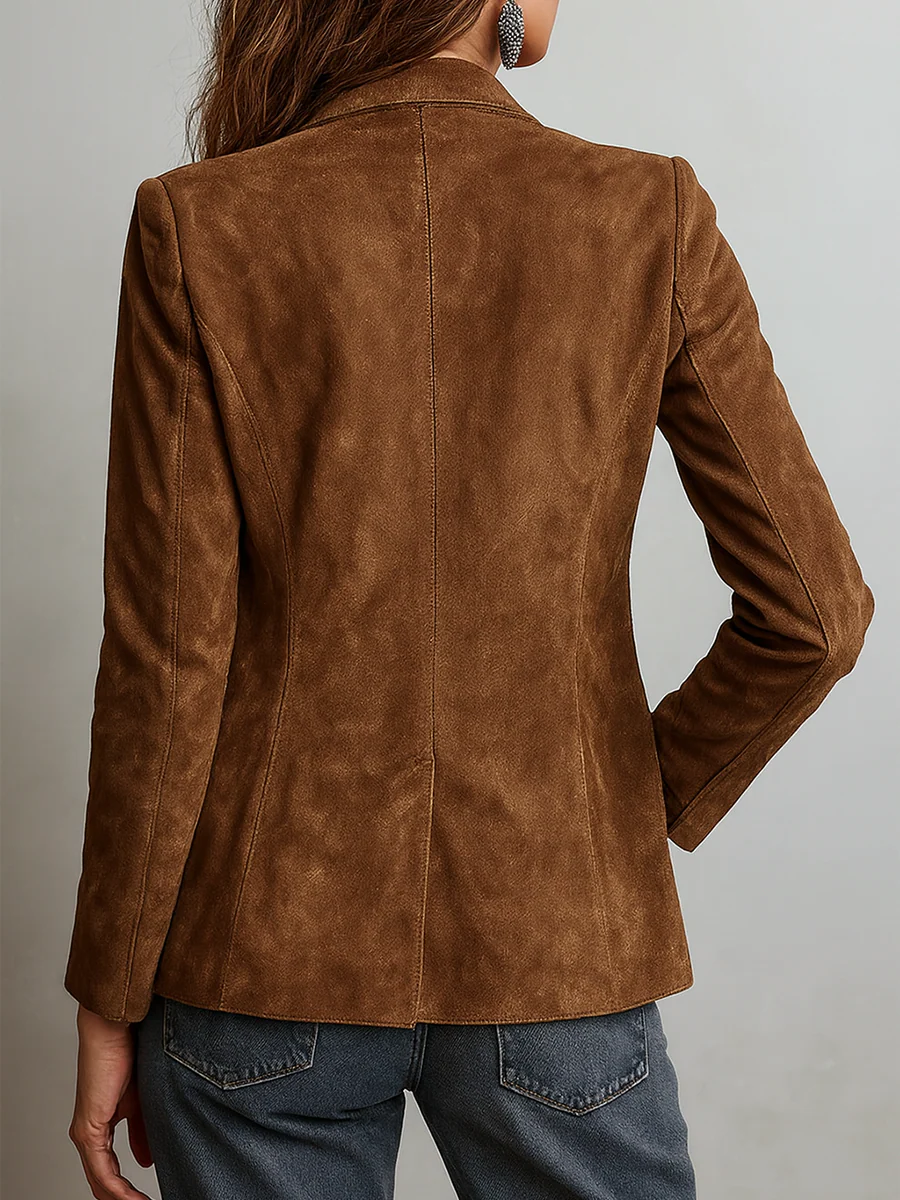 Marcelle | Vintage Brown Blazer