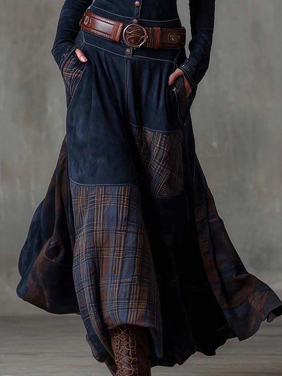 Élise | Maxi Dress in Eco-Friendly Suede