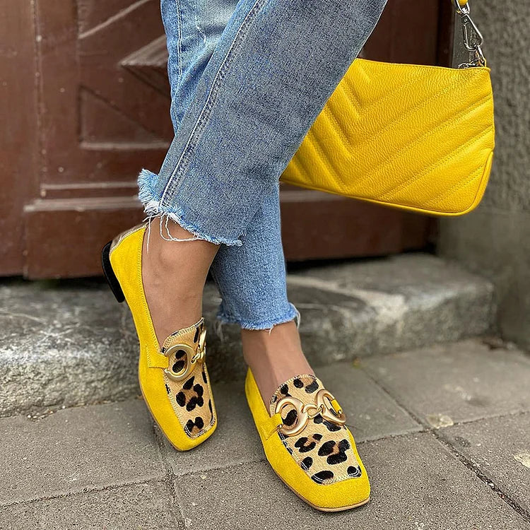 Assunta | Women's Loafers with Animal Print