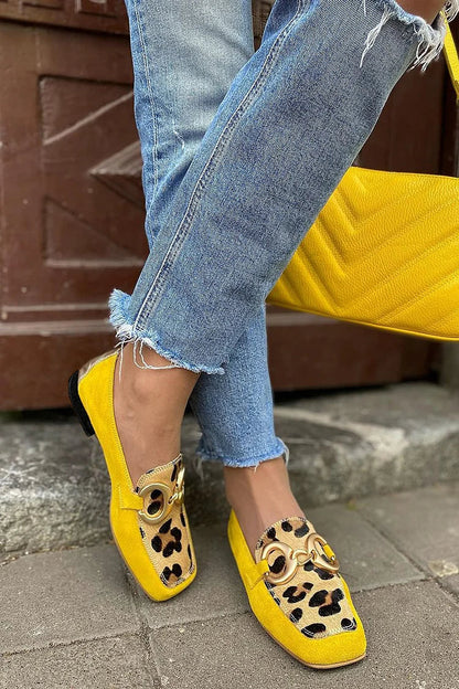 Assunta | Women's Loafers with Animal Print