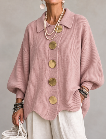 Ardelle™ | Oversized Collared Cardigan