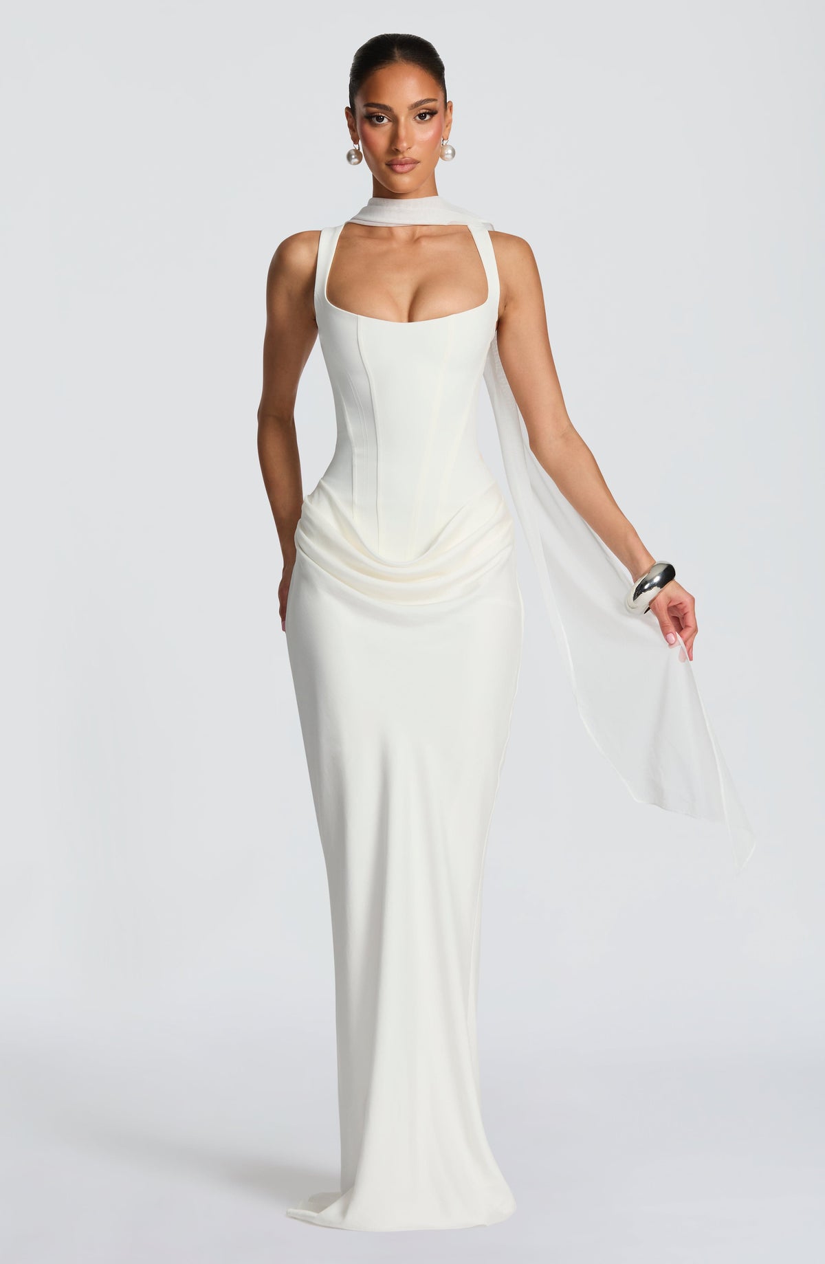 Éléonore | Maxi Dress with Square Neckline