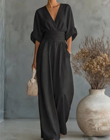 Women's Wrap Wide-Leg Jumpsuit - image 5