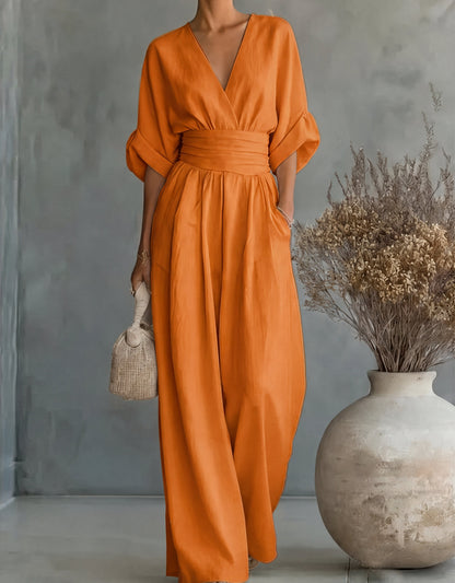 Women's Wrap Wide-Leg Jumpsuit - image 6