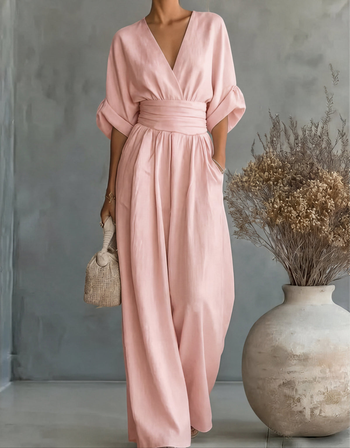 Women's Wrap Wide-Leg Jumpsuit - image 7