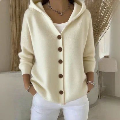Rocío | Knitted Hooded Jacket