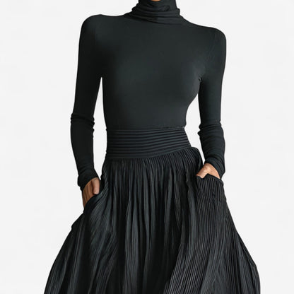 Rachel | High-Waisted Maxi Dress