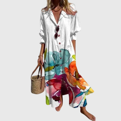 Zariah | Elegant Long Bohemian Style Dress