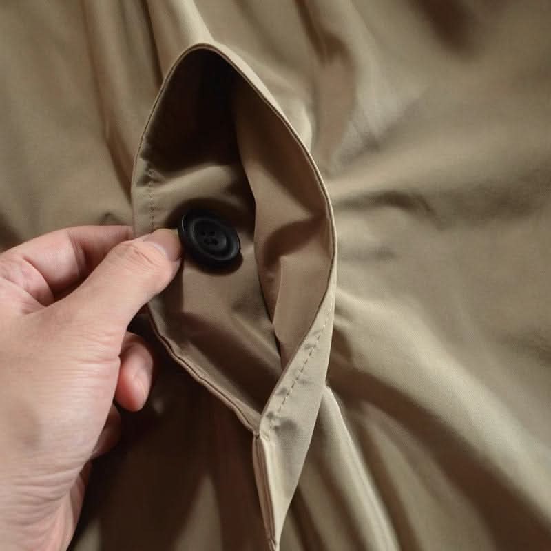 Men's Everyday Winter Coat with Functional Pockets and Cuffs - image 8